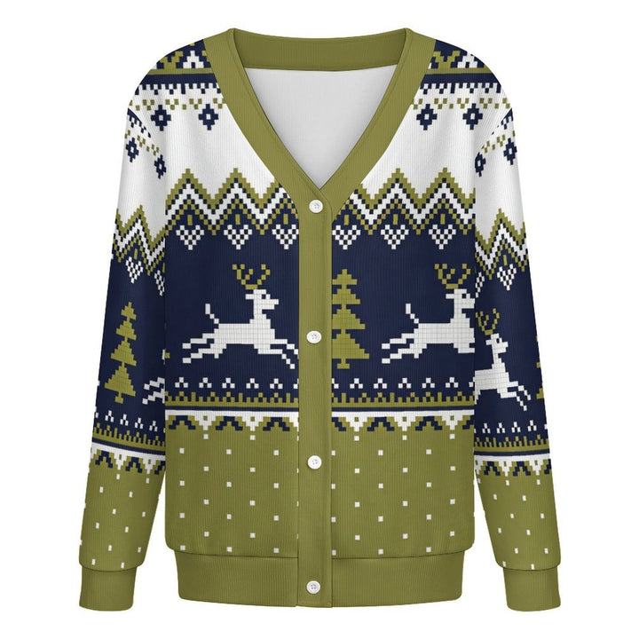 Nordic Reindeer Pattern - Women&