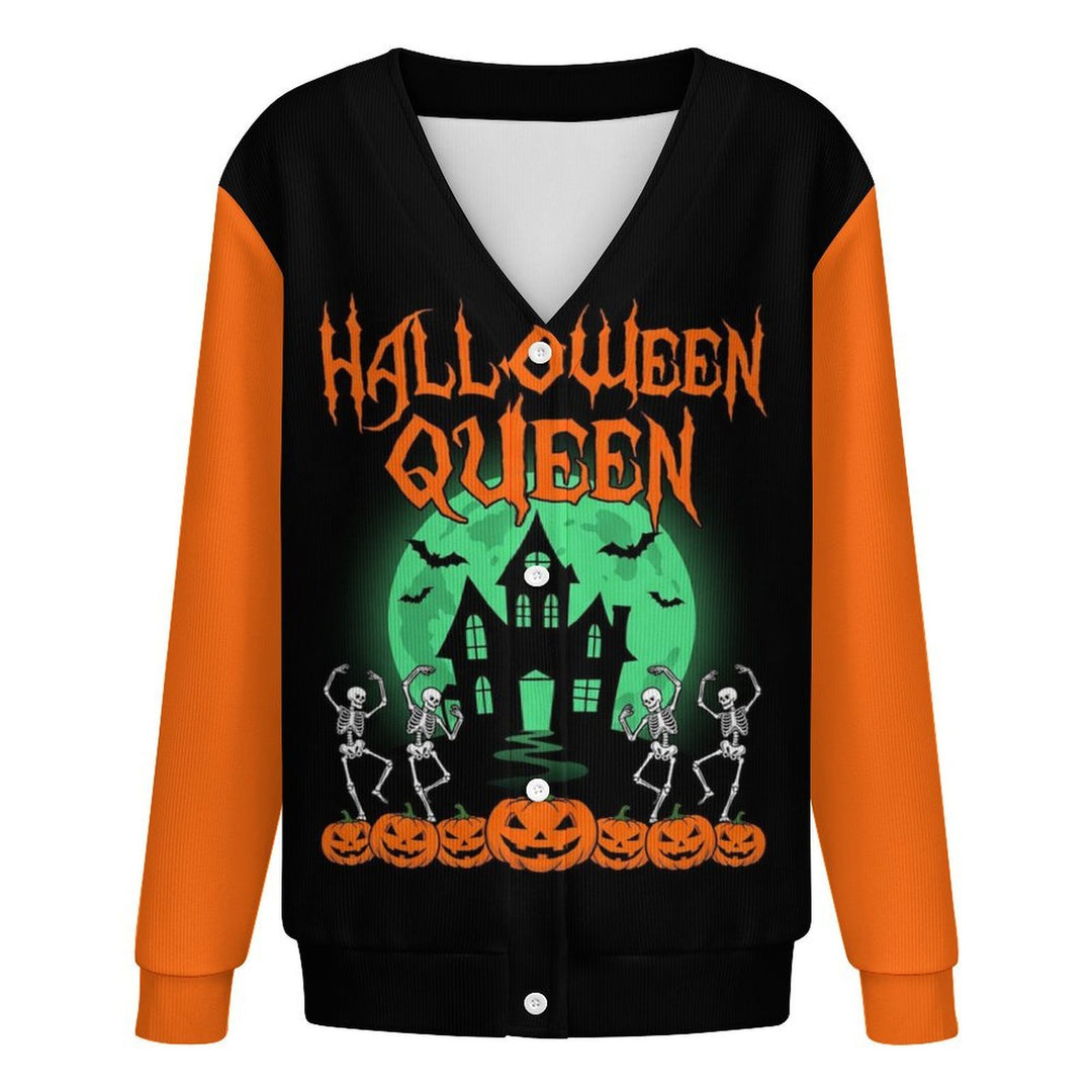 Skeleton House Pumpkin - Women&