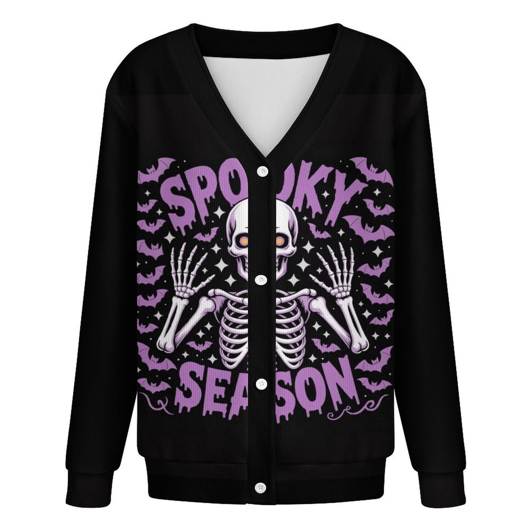 Skeleton Bat Print - Women&