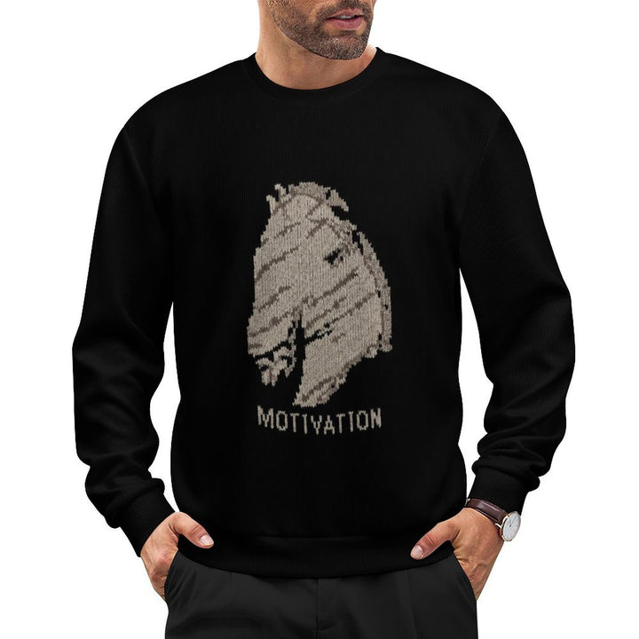 Horse Text Print - Men&