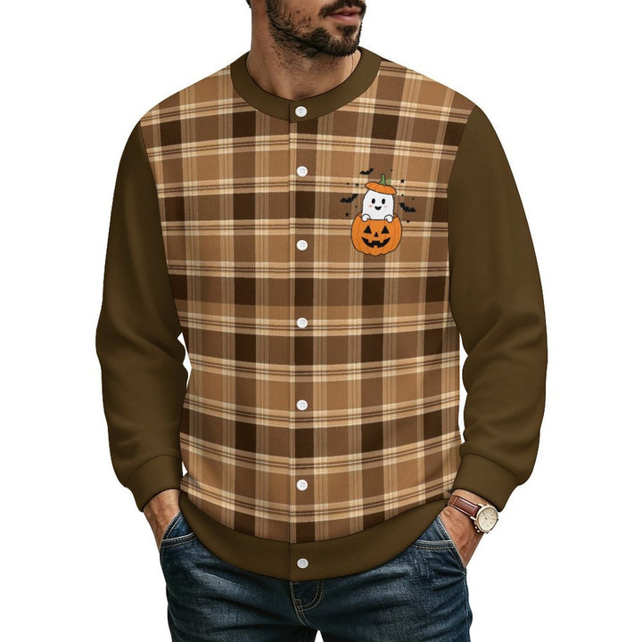 Plaid Ghost Pumpkin - Men&