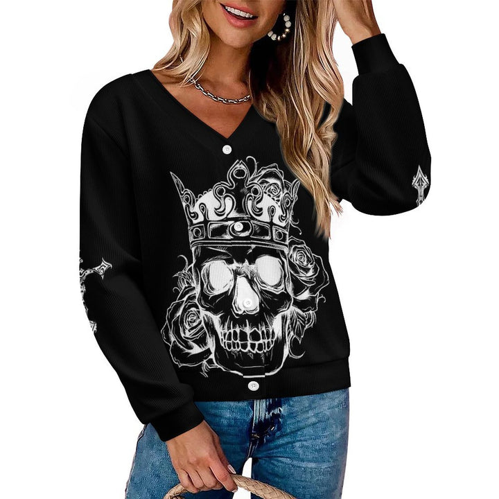 Skull Crown Rose - Women&