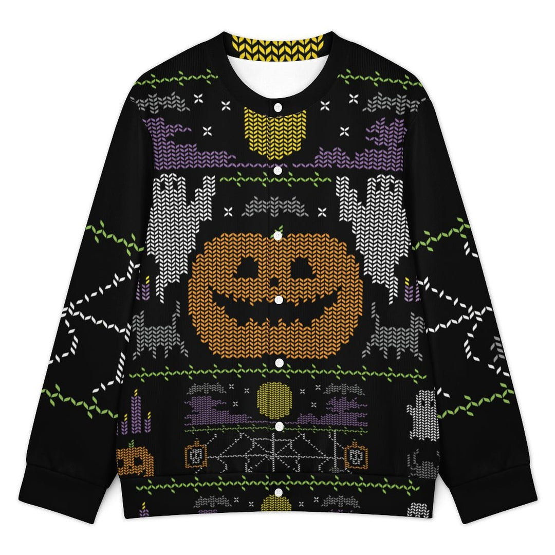Spooky Pumpkin Ghost Bat - Men&