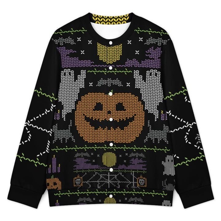 Spooky Pumpkin Ghost Bat - Men&