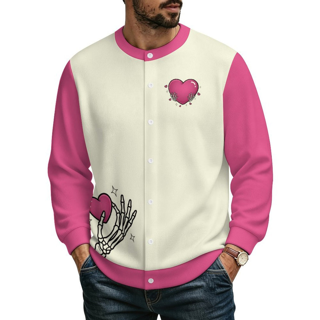 Pink Heart Skeleton - Men&