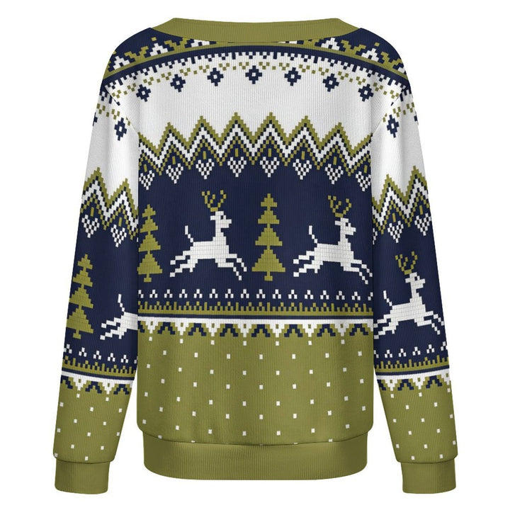 Nordic Reindeer Pattern - Women&