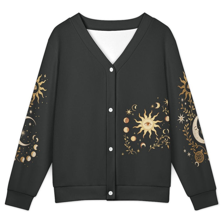 Sun Moon Star Print - Women&