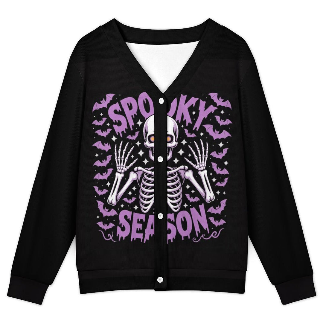 Skeleton Bat Print - Women&