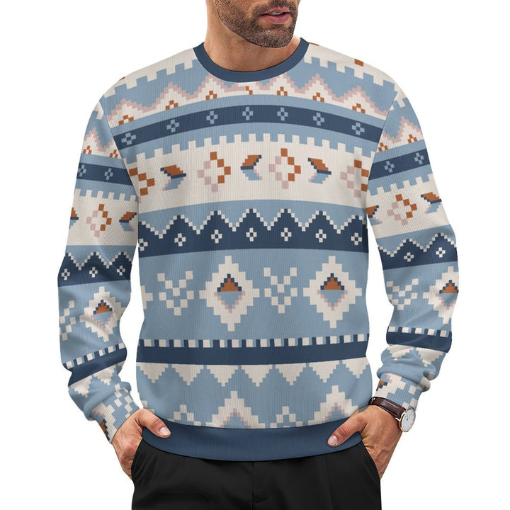 Aztec Geometric Print - Men&