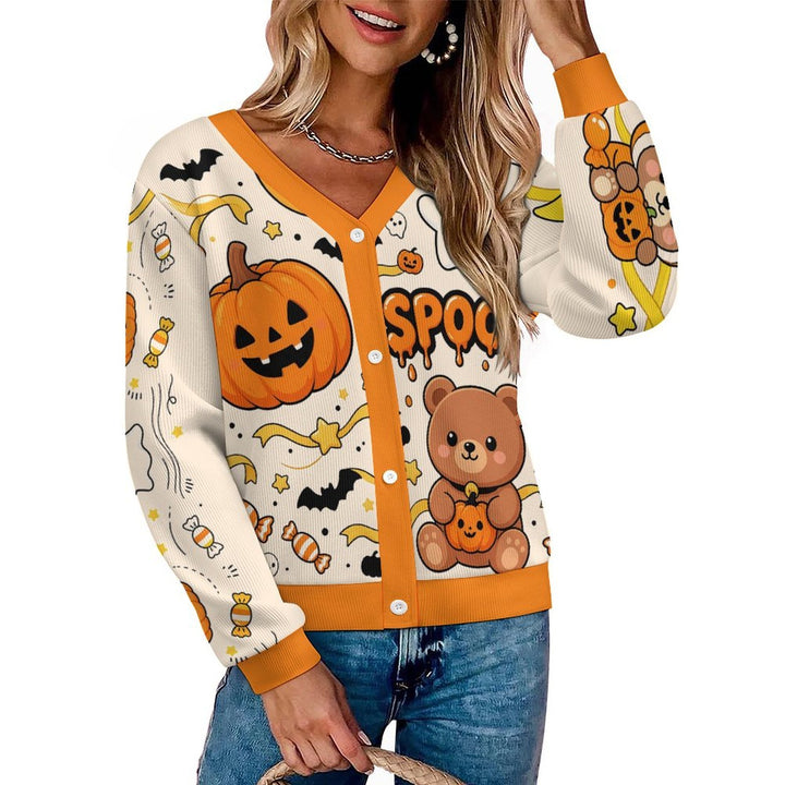 Halloween Bear Pumpkin - Women&