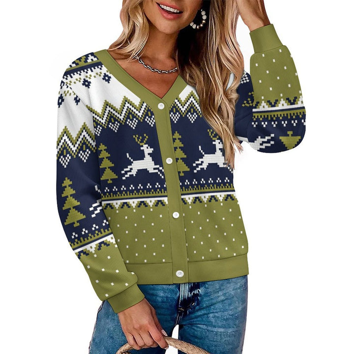 Nordic Reindeer Pattern - Women&
