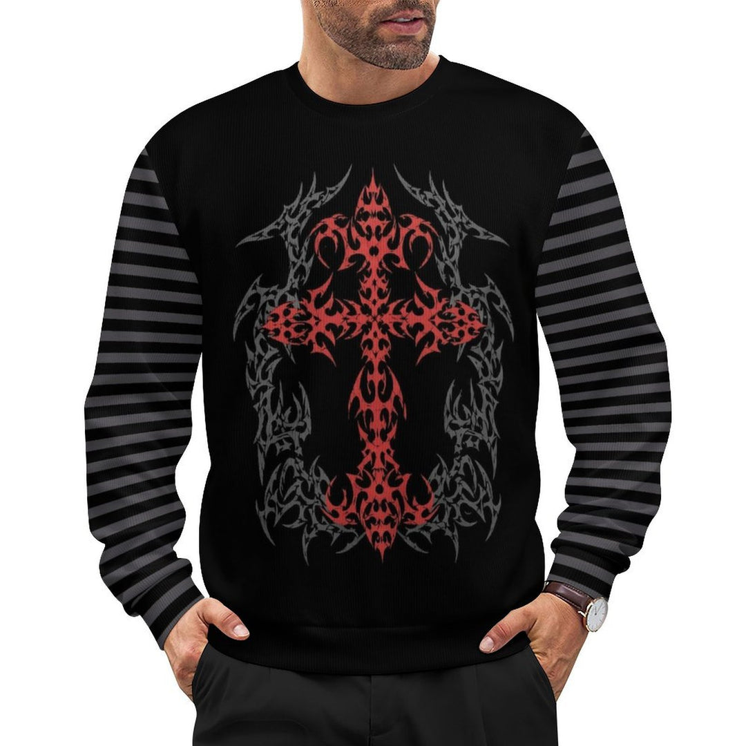 Tribal Cross Print - Men&