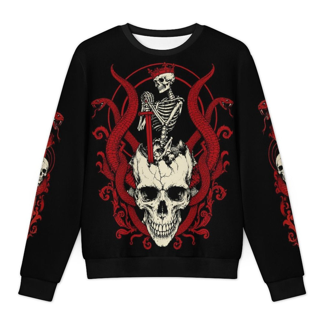 Skull Snake Allover Print - Men&