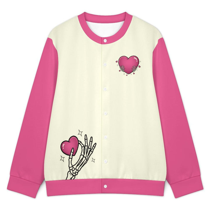 Pink Heart Skeleton - Men&
