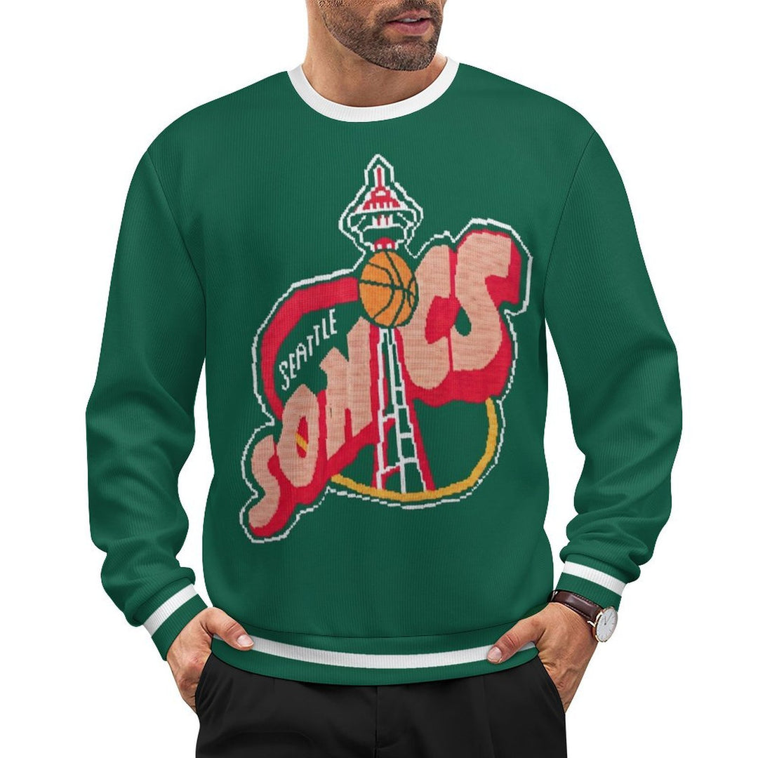 Basketball Logo Print - Men&