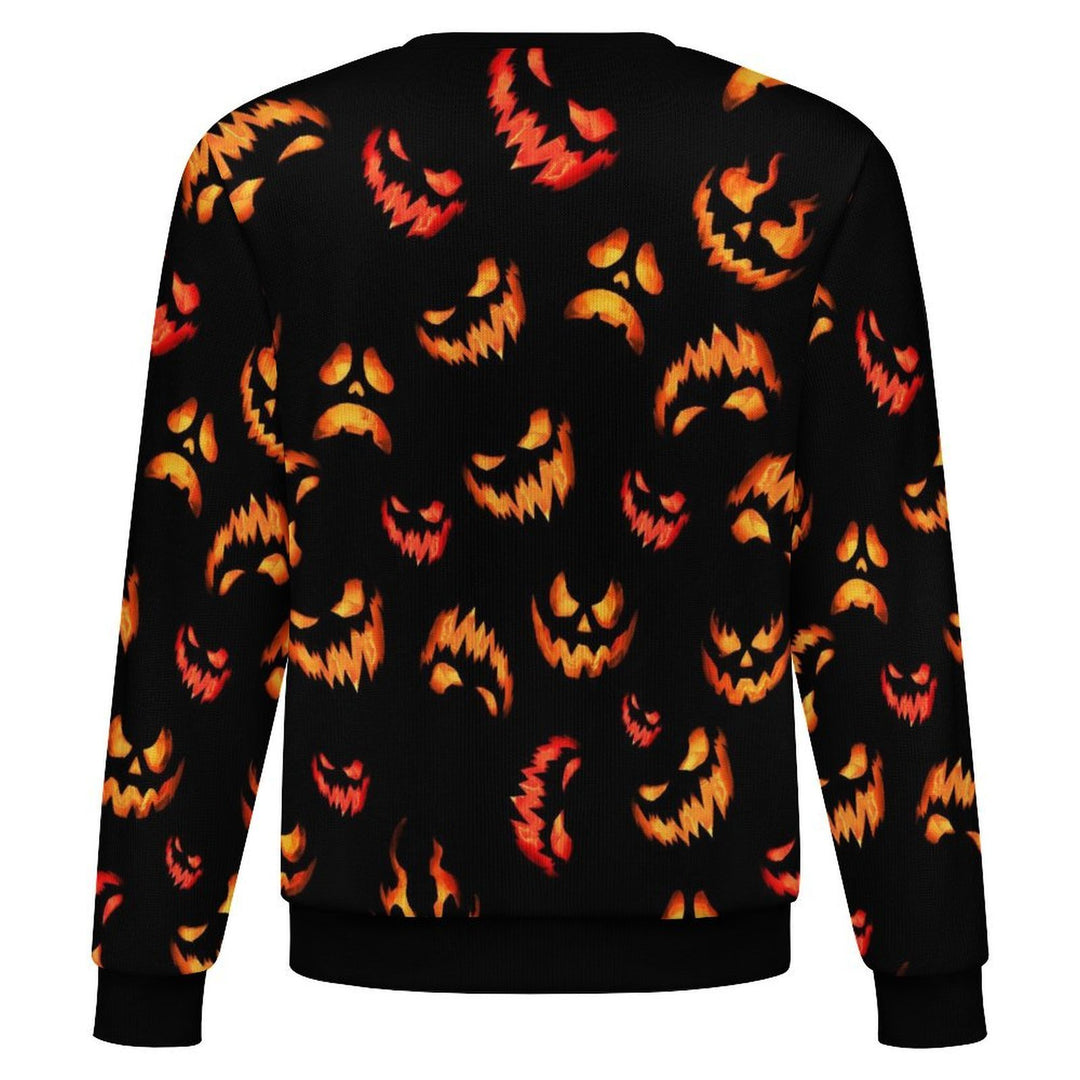 Pumpkin Face Print - Men&