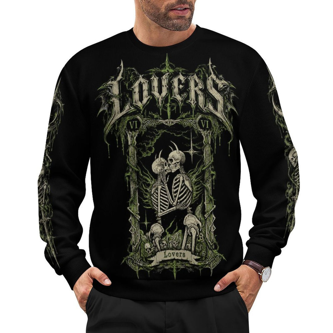 Lovers Skeleton Allover Print - Men&