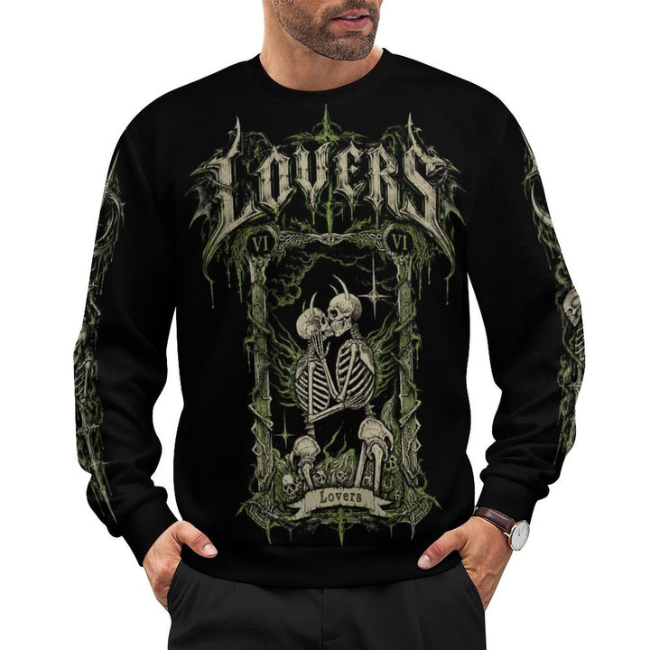 Lovers Skeleton Allover Print - Men&
