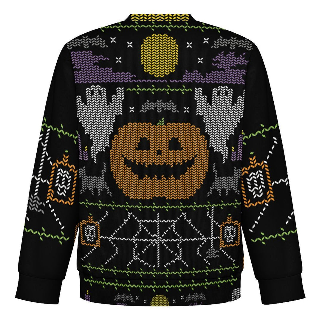Spooky Pumpkin Ghost Bat - Men&
