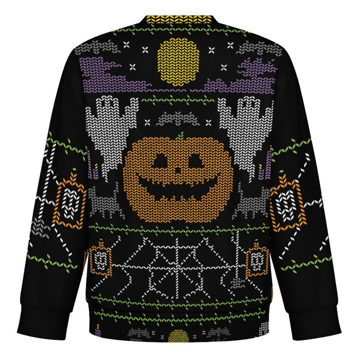 Spooky Pumpkin Ghost Bat - Men&