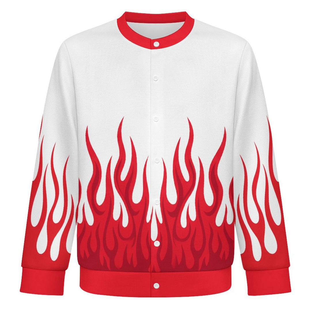 Red Flame Print - Men&