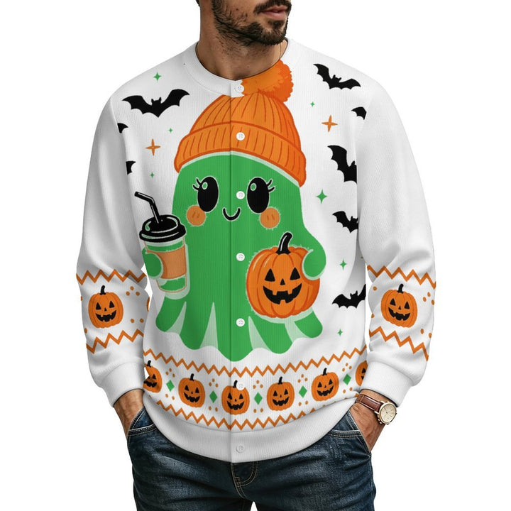 Ghost Bat Pumpkin Hat - Men&