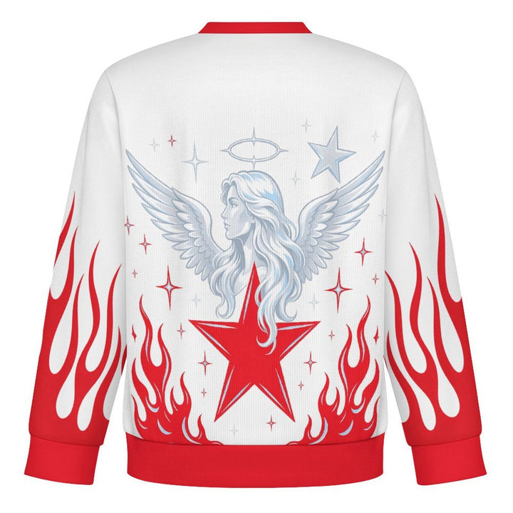 Red Flame Print - Men&